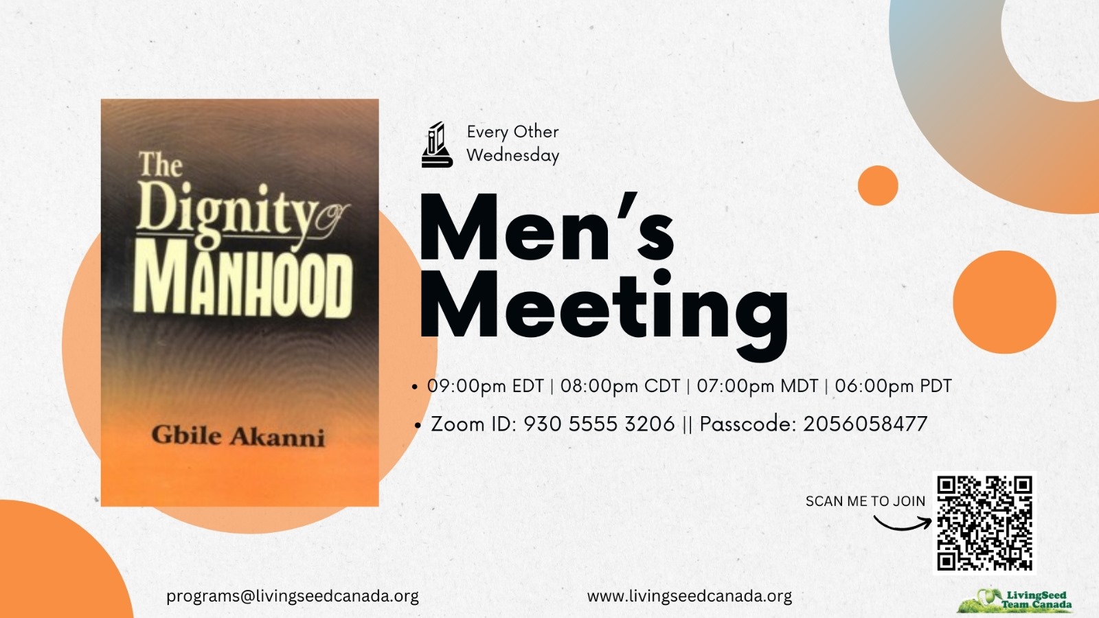 Men's Meeting Slide Men's Meeting Slide